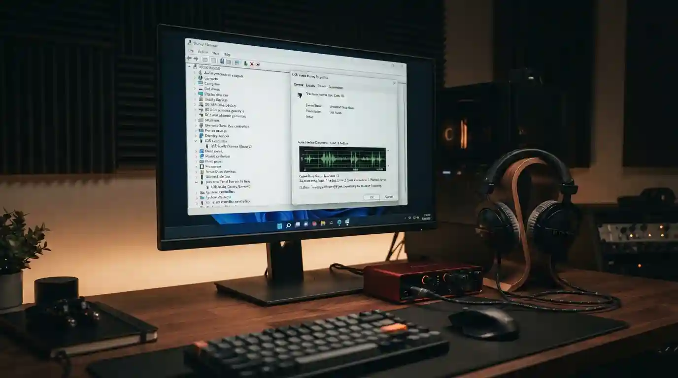 USB audio devices failing with Code 10 after Windows 11 update KB5124008