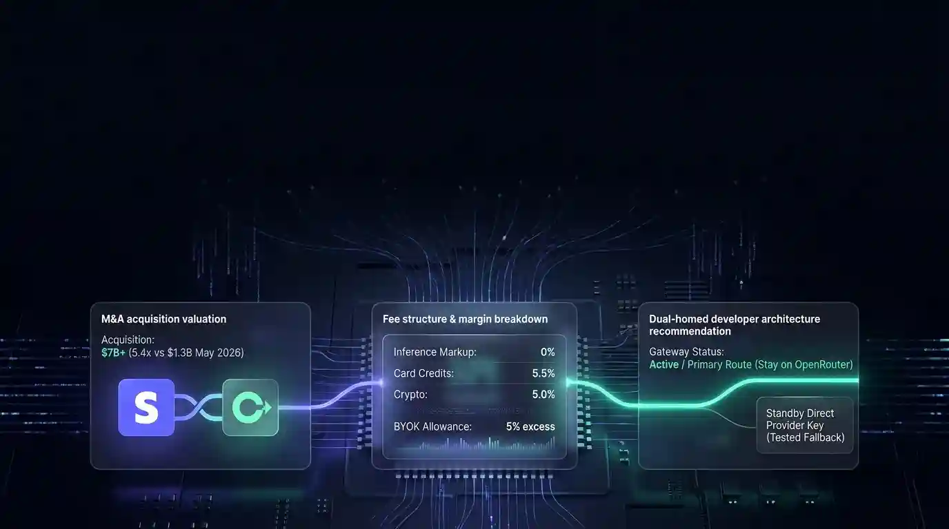 OpenRouter AI gateway routing model traffic after Stripe's acquisition