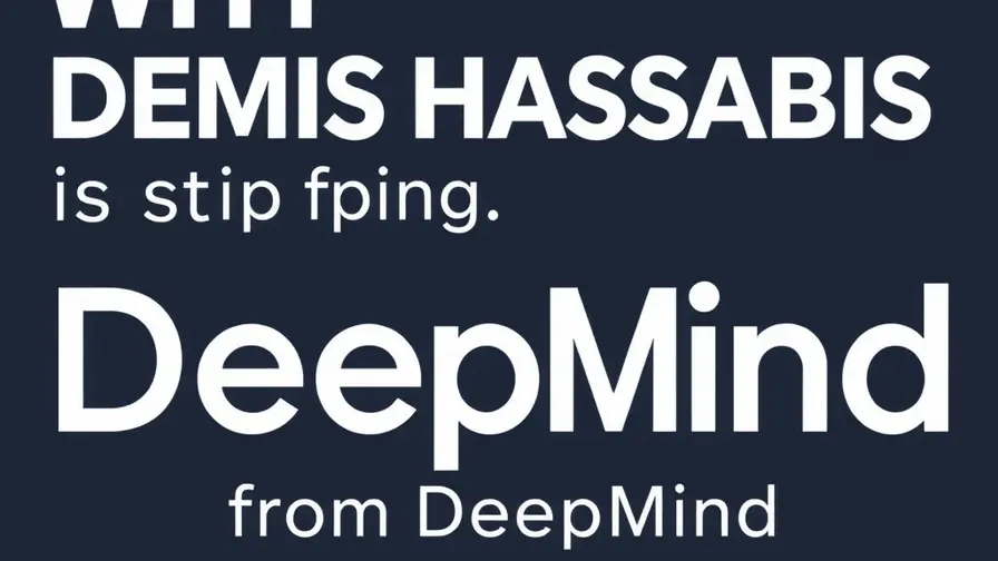 Google DeepMind leadership change, with Demis Hassabis moving to Alphabet chief scientist